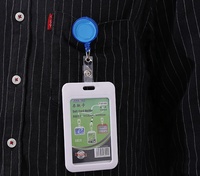 Porte-badge rétractable promotionnel avec logo personnalisé, porte-badge yo-yo