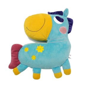 Qianrui thiết kế tùy chỉnh đồ chơi sang trọng ngựa thoải mái nhồi bông mềm plushies động vật túi sang trọng - Product Image 3