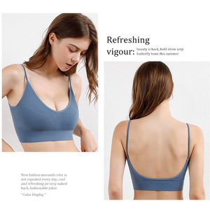 Sexy Thong Low <strong>Waist</strong> Panties Wire Free Bra Bralette Lingerie Brassiere Cotton Female <strong>Underwear</strong> Women Seamless Bra Set - Product Image 3