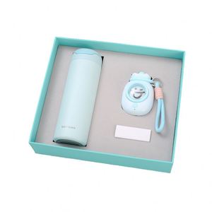 Ensemble Mug Isotherme et Chauffe-Mains, Tasse Isotherme avec Batterie Externe, Coffret Cadeau Gravé, Cadeau d'Affaires Chaud pour l'Hiver, en Acier Inoxydable, Gravure Typographique - Product Image 1