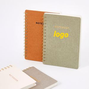 Bloc de Notas Ecológico para la Universidad, Diseño de Doble Círculo Metálico con Espiral Antiexplosión para Mayor Portabilidad - Product Image 1