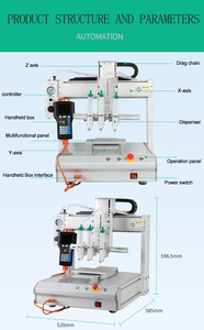Dispensador de pegamento automático de 3 ejes, <span class=keywords><strong>robot</strong></span> dispensador de pegamento automático de 4 ejes - Product Image 4