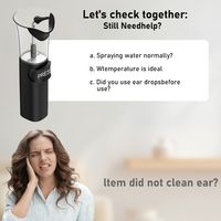 Nouveau modèle 2026 – Système d'irrigation auriculaire manuel sans fil, durable, sûr et doux, facile à utiliser avec buse remplaçable pour la maison et les voyages