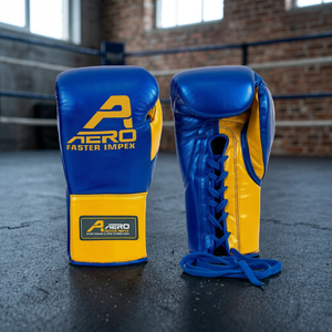Guantes de Boxeo Profesionales Personalizados de 8oz, de Piel de Vacuno Genuina de Primera Calidad, que Absorben la Humedad, para Entrenamiento y Competencia de MMA, AERO - Product Image 2