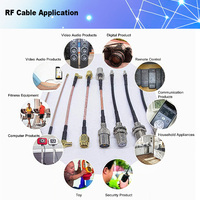 Câble coaxial SMA femelle vers U.FL UFL, rallonge RF1.13 à faible perte, assemblage d'antenne RF