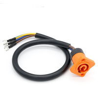 Cable de Alimentación CA de 3 Polos con Bloqueo, Compatible con PowerCON, 20A 250V, Resistente al Agua IP67, Retardante de Llama UL94 V-0, Personalizable