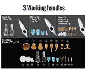 <span class=keywords><strong>Appareil</strong></span> de beauté au plasma 9 en 1 très bien noté pour l'élimination des cicatrices, <span class=keywords><strong>anti</strong></span>-âge, nettoyage en profondeur avec écran tactile de 10,4 pouces - Product Image 5