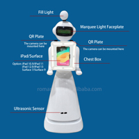 Borne photo robotisée mobile pour événements de mariage et de fête, avec édition automatique à distance et impression intégrée, pour les fournisseurs de services de location d'événements