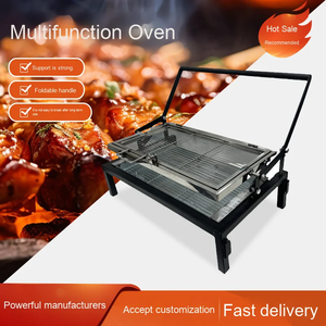 Parrilla de Carbón Giratoria de Alta Calidad <span class=keywords><strong>para</strong></span> Exteriores, Camping, Picnic y Barbacoa, <span class=keywords><strong>para</strong></span> Uso Comercial y Doméstico - Product Image 3