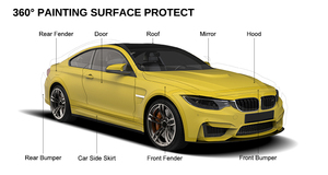 <span class=keywords><strong>Film</strong></span> de protection de peinture (PPF) en TPU de haute qualité pour voiture, à changement de couleur, jaune <span class=keywords><strong>Sahara</strong></span>, 7,5 mil, 8,0 mil - Product Image 6