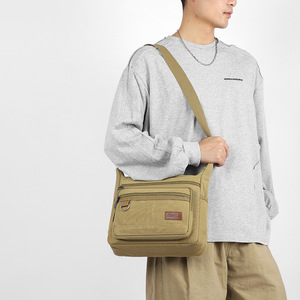 Outdoor Camping Storage Box <b>Canvas</b> Shoulder Bags Casual Tote Travel Crossbody Fashion High Quality <b>Handbag</b> - Product Image 6