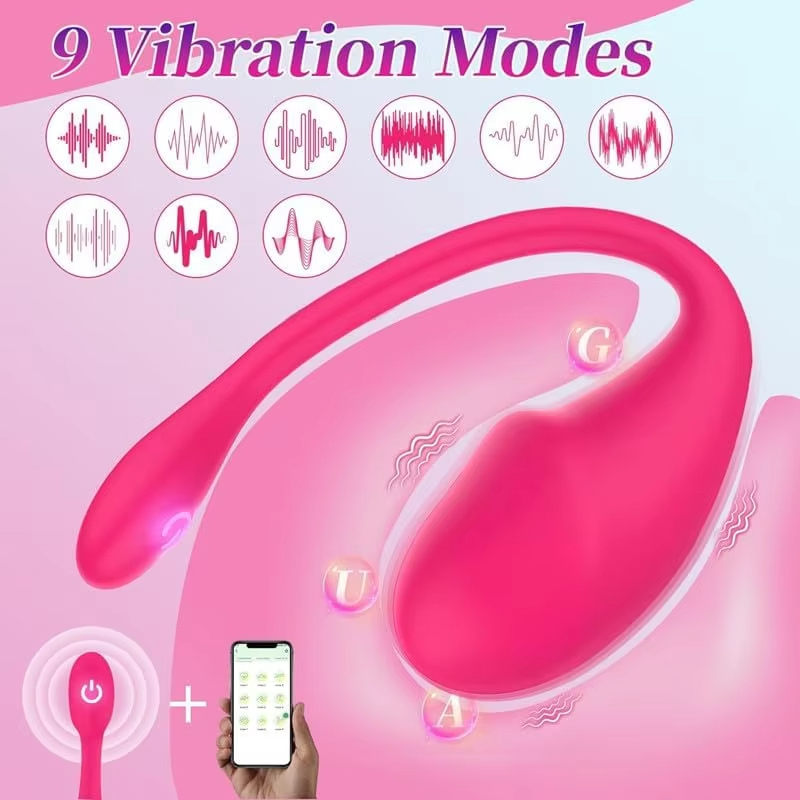 VIBRADOR DE HUEVO CON BLUETOOTH INALÁMBRICO 5057