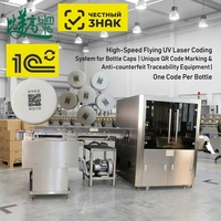 Système de marquage laser de codes QR uniques sur bouchons de bouteilles, équipement de traçabilité anti-contrefaçon pour aliments, boissons et cosmétiques, un code par bouteille