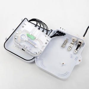 Mini caja divisora PLC de 8 núcleos ABS IP65, 8 puertos CTO FDB, terminación de suelo, acceso FTTH, distribución de fibra óptica, Mini caja PLC de - Product Image 5