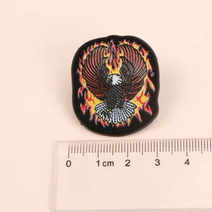 Shmik Punk Flame <span class=keywords><strong>Eagle</strong></span> Esmalte Metal Engraçado Lapela Pins Broches Badges Mochila Vestuário DIY Decorativo Patch Jóias Presente - Product Image 5