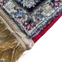 Tapis de prière musulman très vendu, motif médaillon épais, doux, tapis de prière islamique turc en nylon lavable et antidérapant