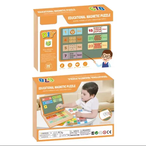 Di alta qualità parola digitale abbinamento tema educativo <span class=keywords><strong>Puzzle</strong></span> giocattolo giocattolo magnetico per bambini <span class=keywords><strong>Puzzle</strong></span> creativo - Product Image 6