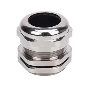 saipwell Customized High Quality IP68 waterproof Metal Nickel Plated Brass Cable Gland