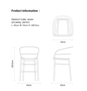 Artie Moderne Hôtel <span class=keywords><strong>Bar</strong></span> Meubles Corde Tissé <span class=keywords><strong>Chaise</strong></span> Haute Mobilier Extérieur Tabouret De <span class=keywords><strong>Bar</strong></span> Haut <span class=keywords><strong>Chaise</strong></span> <span class=keywords><strong>Terrasse</strong></span> <span class=keywords><strong>Chaise</strong></span> De <span class=keywords><strong>Bar</strong></span> En Plein Air - Product Image 4