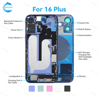STAROZON Châssis arrière de téléphone portable sans MOQ pour iPhone 16 Plus Pro Max – Ensemble de remplacement et de réparation du boîtier