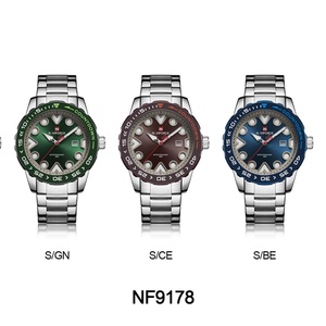 นาฬิกา NaviFORCE 9178 รุ่นหรูหรา กลไกควอตซ์จากญี่ปุ่น สำหรับผู้ชาย นาฬิกาข้อมือเท่ห์ สายสตีล Relogio Masculino Naviforce - Product Image 6