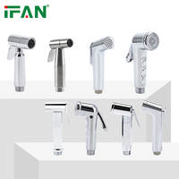 IFAN Fournisseur fiable – Douchette WC murale moderne en ABS chromé pour nettoyage des toilettes