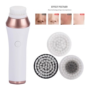 Cepillo de Limpieza Facial Eléctrico Giratorio de Silicona 360°, Cepillo Exfoliante Facial Recargable - Product Image 6
