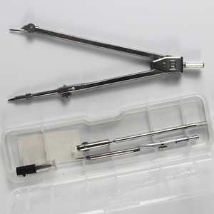 Trường Học dụng cụ toán học hình học hộp La bàn chia Toán Học Bộ kim loại la bàn vẽ la bàn - Product Image 1