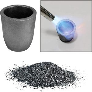 Crisol de Grafito de 2 kg para Fundición y Refinación de Metales como Carburo de Silicio, Oro, Plata, Cobre, Latón y Aluminio - Fabricado en China - Product Image 3