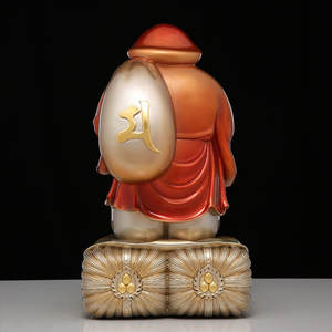 MSA中国卸売マハカラ富の神装飾品小型真鍮風水仏像家の装飾販売中 - Product Image 4