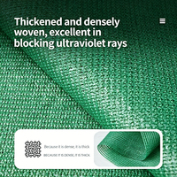 Kaszonwering van HDPE voor groenteteelt, UV-bestendig, anti-veroudering, schaduwdoek