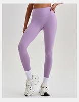 Leggings de yoga taille haute pour femme, effet seconde peau, séchage rapide, en Spandex/Nylon, longueur intégrale, effet push-up, vêtements de sport ODM