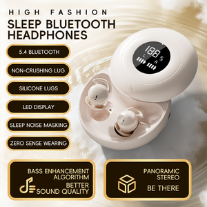 Casque sans fil 3G ultra-léger MY 23 TWS avec contrôle tactile, écran numérique et expérience de sommeil confortable - Product Image 3