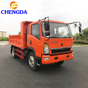 Camion à benne basculante léger chinois de haute qualité <span class=keywords><strong>Sinotruk</strong></span> 4x2 6 roues 8 tonnes Mini camion à benne basculante - Product Image 1