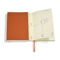 Cahier de croquis de couverture Kraft carnet de croquis blanc uni papier épais format A5