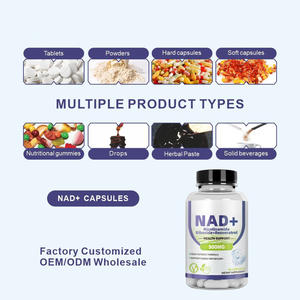 Capsules NAD OEM 60 unités Adultes Vegan Naturel Biologique Boost d'énergie Absorption des nutriments Métabolisme Complément alimentaire - Product Image 2