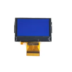 負の透過型12864 COG LCD 128*64グラフィックSTNLCDディスプレイモジュール