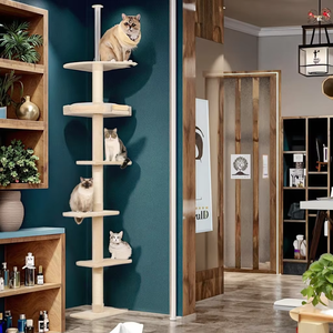 <span class=keywords><strong>Arbre</strong></span> à <span class=keywords><strong>chat</strong></span> en sisal écologique de style <span class=keywords><strong>simple</strong></span>, avec structure d'escalade et nid, pour toute famille et tous les styles décoratifs - Product Image 5