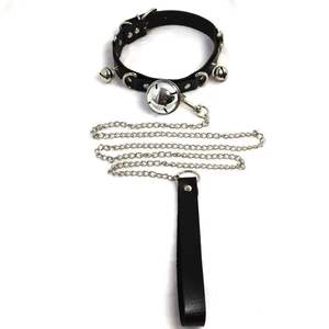 Grote Bell Choker Kraag Pu Nek Ring Schattige Meid Hete Meid Puur Verlangen Lood Ketting Seksspeeltjes Bondage - Product Image 3