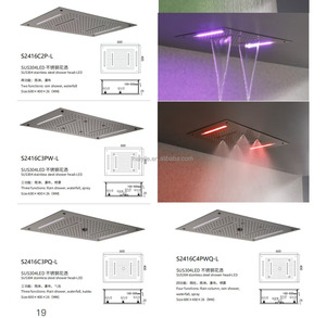 Набор для душа 23,5*15,7 Дюймов - Product Image 2