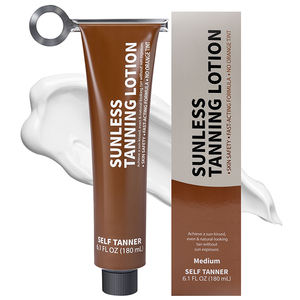 Lotion <span class=keywords><strong>Autobronzante</strong></span> Hydratante Naturelle Biologique Visage Corps Crème Bronzante Sans <span class=keywords><strong>Soleil</strong></span> Blanchissante SPF 50+ Formule Longue Durée - Product Image 1