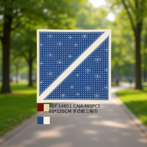 Sciarpa Triangolare Multifunzionale 60x135cm FULARES Accessorio per il Collo - Product Image 3