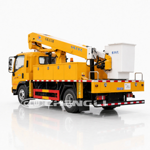 Camion nacelle élévatrice isolée HOWO 20m, nacelle mixte 35kV pour la maintenance des lignes électriques - Product Image 3