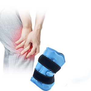 Bingfan Hot & Cold Reusable Gel Packs With Neoprene Wrap For Knee & Calf Therapy