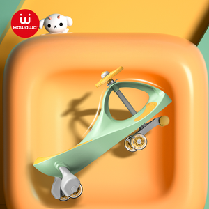 HOWAWA 158-13 Auto Cavalcabile in Plastica PP di Alta Qualità con Ruote, per Bambini dai 2 ai 7 Anni - Product Image 4
