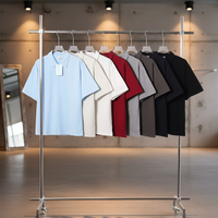Polo Homme Personnalisable Tendance Couleur Unie 240g Lourd Sorona Col Revers Manches Courtes Haut Quotidien Rafraîchissant Été