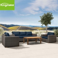 Ensemble de meubles de patio pour balcon ensemble d'extérieur en rotin ensemble Offre Spéciale table de jardin pour hôtel patio canapé en rotin