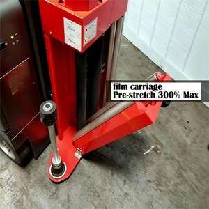 Machine d'emballage de film étirable pour palettes mobiles, certifiée CE, autopropulsée, automatique, hauteur maximale du colis 2,4 m - Product Image 3