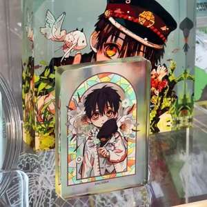 Support de bureau personnalisé en acrylique pour personnage d'<span class=keywords><strong>anime</strong></span>, double face, holographique, transparent, pour personnage de dessin animé - Product Image 2