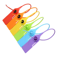 PN-PS2115 Scellé de sécurité en plastique anti-effraction à longueur réglable, scellé de sécurité inviolable, scellé en plastique autobloquant